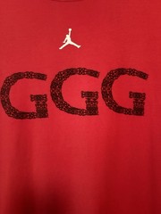 Jordan Jumpman GGG Graphic Logo Men’s Crew Neck Short Sleeve T-Shirt Red L