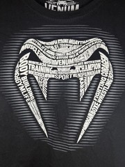 Venum MMA T-Shirt Snake Logo Men XL, UFC, Mixed Martial Arts