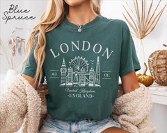 London Shirt Gift Travel England Trip Lovers Souvenir Tee