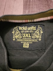 Ecko Unltd Mens 3XL Graphic T Shirt Green Embroidered Logo Applique…