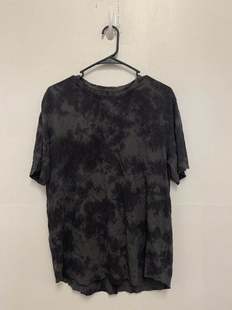Rag & Bone Haydon Mens T Shirt Linen Blend Tie Dye Short Sleeve Large
