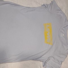 Levi’s Men’s Gray Graphic Logo Crew Neck Short Sleeve T-Shirt, Size L