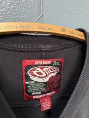 Vintage 90’s JNCO Black Heavyweight Cotton Long Sleeve Shirt Men’s XL Skate
