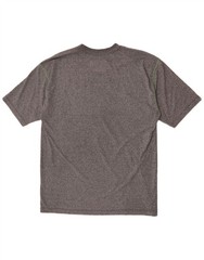 Diadora Mens Graphic T-Shirt Top Large Grey Flecked Cotton BK02