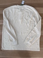 Goodfellow & Co Men’s Ivory XL Standard Fit Cotton Knit Long Sleeve Tee