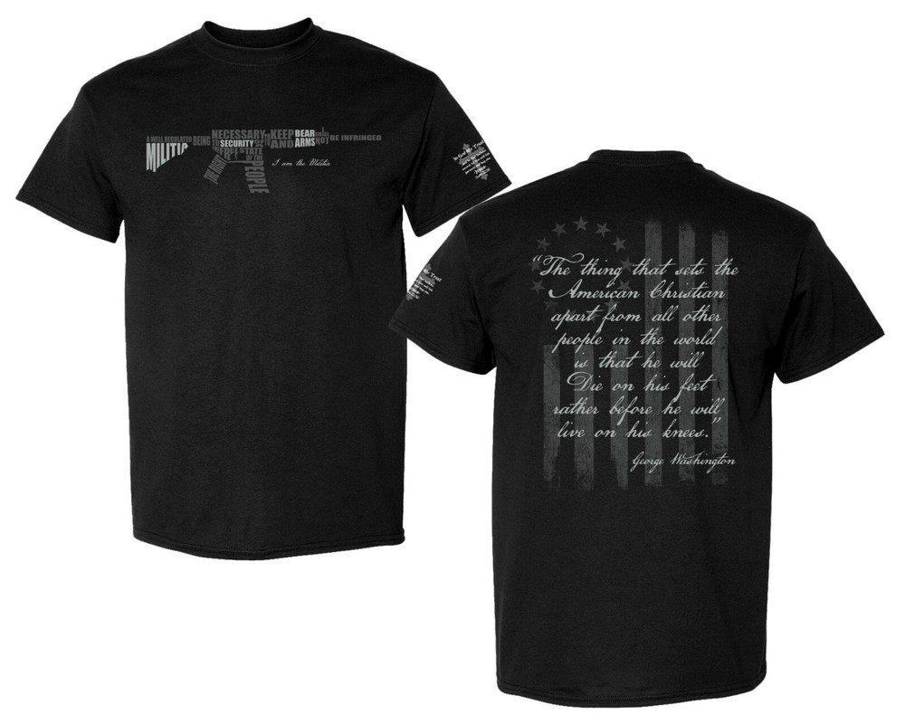 2nd Amendment T-Shirt Best Seller print on 3 sides