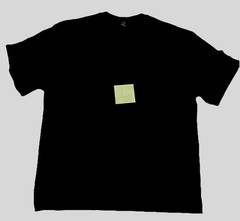 Heavyweight District T-shirt Black (Blank) Machine Washable