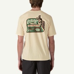 Patagonia Men’s Aquatic Action Organic T – 37801 LFNL size M, Small Imperfection