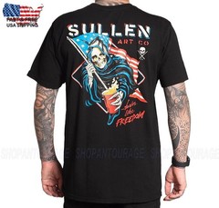 Sullen Tastes Like Freedom Premium Fit SCM7427 New Short Sleeve T-shirt For Men