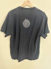 Vintage Shirt Mens L Black Y2K Discovery Channel TV Promo Tee Got Milk Y2K T583