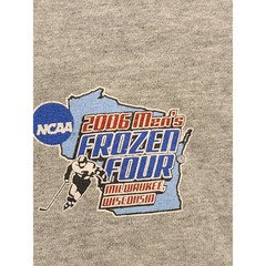 Gear For Sports 2006 NCAA Frozen Four Milwaukee Mens Hockey T-Shirt Gray Large