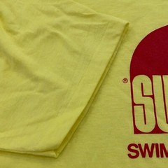 vintage 80s SUN SWIM POOL PRODUCTS T-Shirt LARGE swimming beach surf soft thin