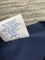 Vintage Tennessee River Captain T’s Shirt Mens Large Blue Single Stitch Troops