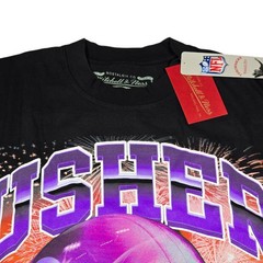 NWT Mitchell & Ness Usher × NFL Super Bowl LVIII Event Night Black Shirt Men’s L