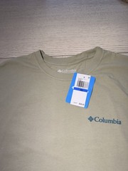 Columbia Sportswear Men’s Graphic Logo T-Shirt XL Safari Green NWT MSRP $28