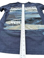 TU Volkswagen Type 2 T1 Men’s Size S Graphic T-Shirt Camper Van Print Navy. A9