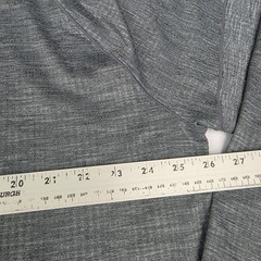 Nike Yoga Shirt Men 2XL Gray Heather Pullover Long Sleeve Dri Fit Crewneck XXL