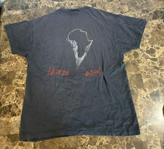 Vintage Milwaukee Steel Biker Single Stitch Double Sided L T Shirt