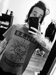 UK Subs shirt vintage Exploited GBH Damned Cock Sparrer Sham 69 Clash Germs punk