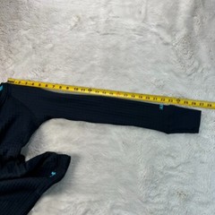 Under Armour 4.0 Baselayer Shirt Mens XS Black Honey Comb LS Cold Gear Fitted