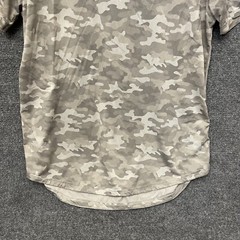 BYLT Premium Basics Drop-Cut Shirt Men’s S/S Camouflage Size L Gray