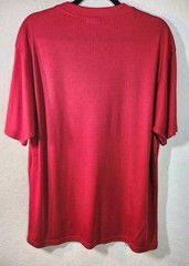 Stacy Adams Red Knit Shirt Size XL Short Sleeve Classic Crewneck Tee Ribbed…