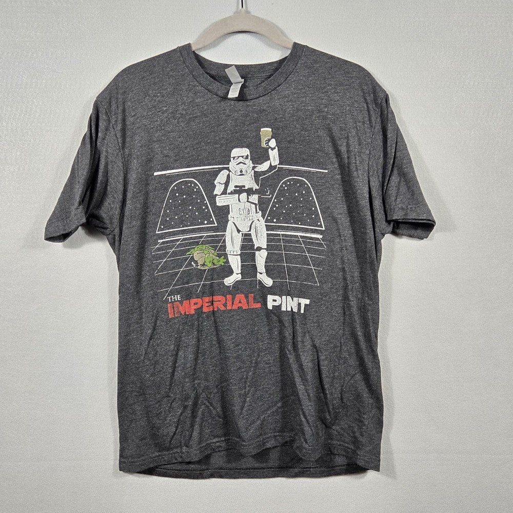 Star Wars Parody T-Shirt Imperial Pint Stormtrooper Yoda Next Level Tri-Blend L