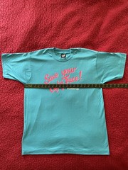 Size XL – Vintage Buckle Up Save Your UGLY FACE Shirt – Rare HTF Deadstock 1980s