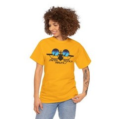 New Santa Monica Airlines SMA Skateboard Company T-Shirt American Style T Shirt