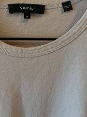 Vince Men’s Cotton T-Shirt Medium Warm Nude Made in USA