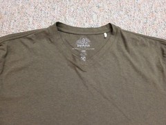 PrAna Shirt Mens 2XL Tall Green Performance Casual V Neck Short Sleeve