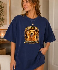 Custom Dog Personalized Pet Comfort Tee Animal Lover Unique Gift