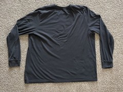 Nike Dri-FIT Long Sleeve Graphic Tee Men’s XL Black Tornado Skeleton Running
