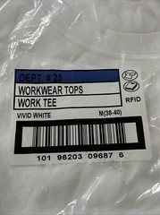 Lot Of 2 Mens White Brahma Front Pocket Work Tee size Medium (38-40”) White NWT