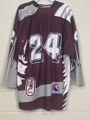 Vintage 90’s Hershey Bears Hockey Jersey 2XL Canada Maroon Warm Up XXL AHL RARE!
