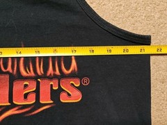 Vintage Easyriders Mag Sleeveless Tank Large Rodeo Tour 2002 Made in USA Anvil