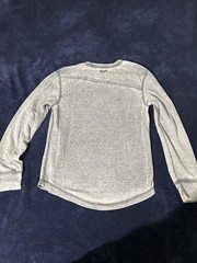 Volcom Gray Thermal Long Sleeve Shirt Medium