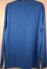 Carhartt TK0231 M-Small Loose Fit Hvy Lg-Sleeve Logo Sleeve Graphic T, Blue