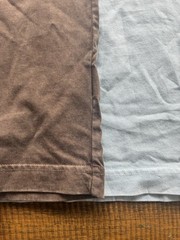 Hollister brown and light blue t shirt size medium bundle of 2