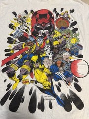 Vintage 90s Marvel Comics Wolverine Magneto Cable Comic Images X Men T Shirt
