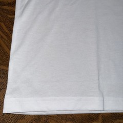 Duluth Trading Co. Men’s 40 Grit L Standard Fit Untucked Length White T-Shirt