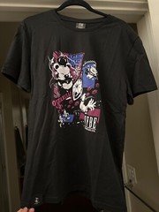 Final Fantasy Brave Exvius Square Enix Cafe Shirt Japan Size L