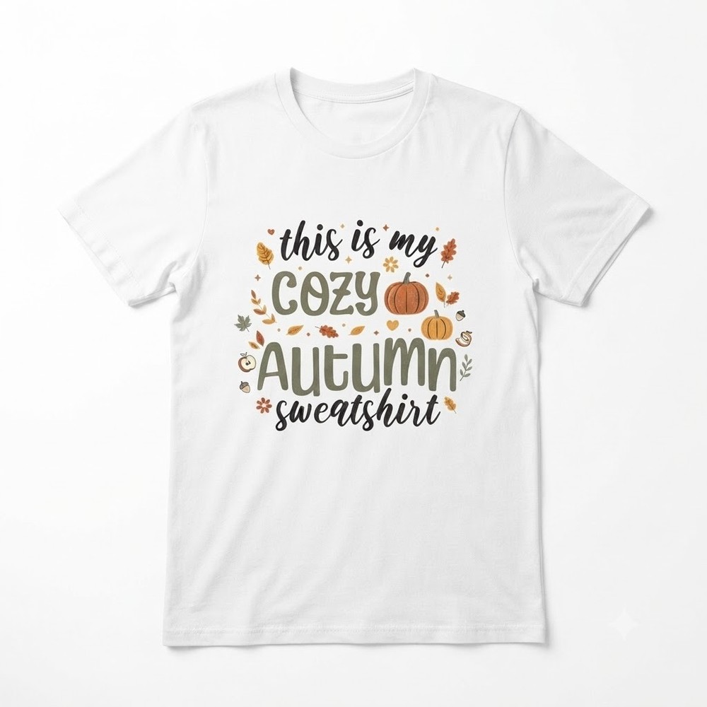 This Is My Cozy Autumn Halloween Unisex T-Shirt