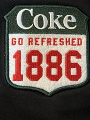 ANTA x Coca-Cola Multi Patch Black T-Shirt L