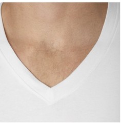 6-Pack HANES Men’s Size S Cotton Stretch V-Neck T-Shirts Undershirts – White
