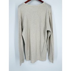 The Foundry Mens Thermal Henley Shirt XL Tall Gorpcore Outdoor Casual Classic