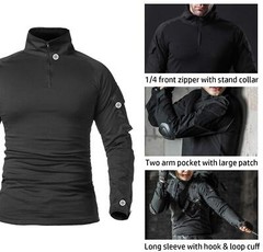 Men’s Hiking T-Shirt Outdoor Casual Work Hiking Tee Training Long Sleeve Shirts
