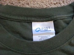 Vtg. Port and Company T Shirt People’s Republic of Spenard Men’s Size 2XL Green.