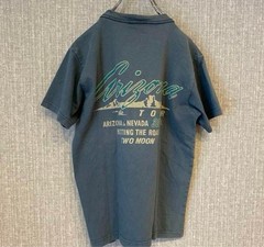 Two Moon Navy T-Shirt Size S 36-38 American Casual Style