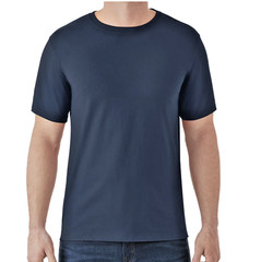 Tee Shirt Blue Cove Short Sleeve Crew Neck Soft Men’s 3XL By Member’s Mark
